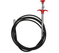 Alasum Multifunctional Pipe Dredging Tool Flexible Bendable Steel Drain Grabber Black Toilet Hair Clog Remover for Home Drain Cleaning