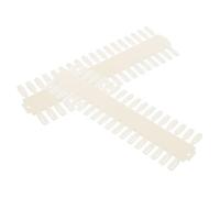 Alasum Nail Color Display Boards 2PCS Beige 72 Strip Single Sided Design for Nail Technicians and Salon Training