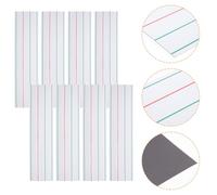 Alasum Name Tags Multi-Purpose Magnetic Dry Erase 8pcs with Four-line Grid Design, Writable Labels and Personal Name Tags for Desks in Classroom