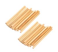 Alasum Natural Reed Bee Tubes for Beehive Pollination 15cm Length 0.5-0.8cm Diameter 100pcs Refillable Nesting Tubes for Solitary Bees