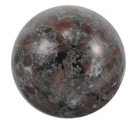 Alasum Natural Stone Flame Crystal Ball 2 Inch Sphere Small Ornaments for Living Room Unique Elegant Feng Shui Home Decor Symbolizing Passion and Vitality Gift for New Year