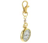 Alasum Night Glow Pocket Watch for Nurse's W nd Nurse's Day with Buckle Design Stainless Steel Clip on Watch Easy Time Checking Keychain for Nurses and Elderly