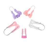 Alasum Nose Shape Enhancer 5 Pcs for Women, Silicone and Plastic Material Invisible Nose Lifter, Breathable Design for Day and Night Use to Assist Facial Contouring
