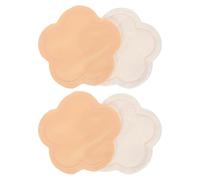 Alasum Nursing Pads Reusable for Breastfeeding Moms 2 Pairs Washable Made from and Velvet, Keeps Breasts Dry and Leaves No Trace Breast Pads Comfortable for Daily Use
