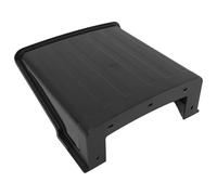 Alasum Outdoor Security Camera Rain Cover Black Plastic with Sunshade Hood, Weather-Resistant Protective Cap Roof for CCTV Lens in Outdoor Environments