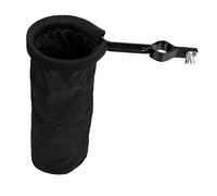 Alasum Oxford Cloth Drumstick Bucket Drum Mallet Bag Drum Stick Storage Pouch Single Screw Clamp Black Suitable for Jazz