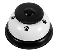 Alasum Paw-shaped Button Pet Training Bell Pet Doorbell Training Metal Bell Signaling to Go outside Multipurpose Use Metal Abs Material Bars Tabletop Games for Puppy Cats