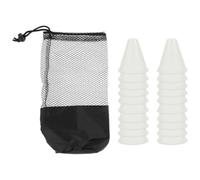 Alasum Pe to Agility and Controlling Ability Cones Sports White for Roller-skating Training, Universal Skating Marker Cones for Roller Trainers and Safety Drills