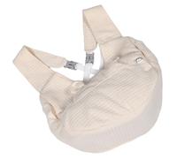 Alasum PET Carrier Backpack Crossbody PET Backpack Cotton Beige with Window, Multiple Compartments for Cats and Puppies, Hiking and Traveling