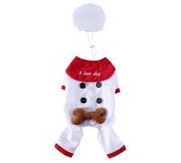 Alasum Pet Costume Dog Clothing Well-dressed Cosplay Accessory Polyester Neck Circumference 9.8inch Suitable for Christmas Party and Halloween Pets