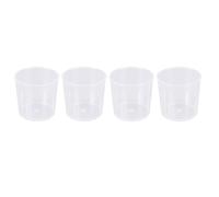 Alasum Plastic Measuring Cups Pp Material 60pcs 30ml with Accurate Graduation Marks Molded for Kitchen and School Laboratory Use