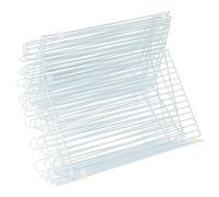 Alasum Playpen White and Iron Panels Wire Beautiful Plastic Simple Small Safety Fence Multi-functional Easy to Clean Practical Design for Pet Home and Outdoors