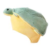 Alasum Plush Tortoise Hat for Parties Fun Animal Headgear for Photo Props Comfortable Costume Accessory for Halloween and Carnival Celebrations