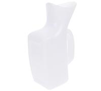 Alasum Portable Female Urinal with 1000ml Capacity, Leak-Proof Plastic Urine Container with Good Sealing Performance and Cleaning Brush for Travel and Trekking