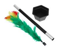 Alasum Portable Gimmick Flower Stick for Magician Performance Props Use Conjuring Flower Trick for Stage Party Close Range Interaction Suitable for Adults