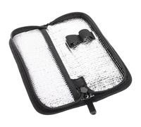Alasum Portable Insulation Bag for Insulin and Lancing Device with Zipper Design Oxford Cloth Medicine Pouch and Storage Holder, for Travel and Luggage, Featuring School Season Decor