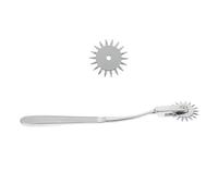 Alasum Portable Massage Tool Roller Hammer for Therapeutic Relief Zinc Alloy Construction, Silver Handheld Massaging Stick for Back and Waist Relaxation, Deep Tissue Meridian Therapy