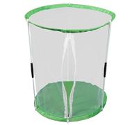 Alasum Portable Mesh Insect Observation Cage with Cylindrical Frame 30x40cm, Butterfly Breeding Habitat Pop-up Outdoor Mesh Enclosure for Educational Science and Insect Raising