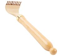 Alasum Portable Wooden Back Scratcher and Handheld Massage Tool with Light and Portable Design, Excellent Craftsmanship, for Reaching Hard-to-Reach Places, Suitable for People of Ages