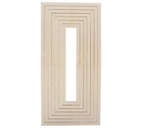 Alasum Pottery Molds in Teaching Environments Wooden Rectangular with Sturdy Material and Versatile Sizes, Geometric Modeling Tool for Beginners and Experts and Home Pottery Corners