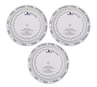 Alasum Pregnancy Wheel Due Date Calculator with Complete Gestational Timeline 3pcs Reusable Paper and Plastic Material for Midwives and Doulas for Prenatal Visits and Pregnancy