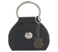 Alasum Pu Leather Guitar Pick Carry Bag with Pendant Decor Practical and Convenient Guitar Picks Storage Bag and Other Small Things Easy to Open and Close and Other Musical Instruments