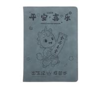 Alasum Pu with Enhanced File Protection and Portable Design Birth Certificate Cover for 2026 Year the Horse Convenient Storage Document Organizer Holder for Legal Paper and Passport