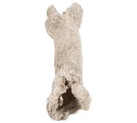 Alasum Resin Bone Shaped Reptile Hideout Cave for Small Pets, Indoor Reptile Shelter Decor, Tank Habitat Hiding Place for Lizards and Amphibians