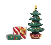 Alasum Resin Christmas Tree Aquarium Ornament for Fish Tank Decor, Small and Compact Mini Landscaping Decor for Long Time Use, Xmas Aquarium Decoration
