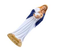 Alasum Resin Mary Sculpture Figurine with Delicate Design and Easy to Clean Features, Classical White Resin Ornament for Decorative Use at Different Events and Occasions