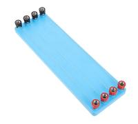 Alasum Resistance Law Experiment Kit for Middle School Physics Teaching with Four Types of Alloy Wires and Integrated Metal Guide Rail, Plastic Material, for Classroom Demonstration