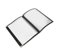 Alasum Restaurant Menu Covers A4 Size Pvc Material 8 Page 16 View Practical Menu Holder Book Suitable for Porterhouses and Bars