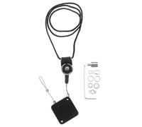 Alasum Retractable Parakeet Leash with Adjustable Foot Ring Black Bird Flying Rope for Outdoor Pet Bird Training and Flying Harness Suitable for Parrots