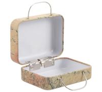Alasum Retro Eyelash Box Vintage False Lash Storage Holder for Cosmetics Small Trinkets Box Household Eyelash Organizer Case for Girl