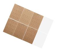 Alasum Reusable Double-sided Practice Nails Made of Golden Paper with Pet Sheets for Beginners in Nail Art Hand-painting Design and Sketch Practice Paper