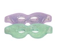 Alasum Reusable PVC Eye Cooling Patches with Soft Gel Material 2pcs for Relieving and Blocking Light, for Meetings and Train Travel, Designed for Women and Ladies