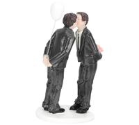 Alasum Reusable Resin Wedding Cake Figurines with Delicate Shape and Lovely Design, Cake Decoration for Birthday and Valentine's Day Celebrations