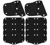 Alasum Reusable Washable Hard Hat Sweatband 10Pcs Moisture Wicking Pads for Labourers Safety Helmet Sweat Absorbing Liners