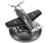 Alasum Rotating Solar-Powered Car Aromatherapy Diffuser Air Freshener Aircraft Design for Vehicle Interior Use by Men and Women
