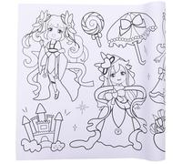 Alasum S DIY Graffiti Paper Roll for Drawing and Coloring Reusable Wall-Friendly Art Scroll with Smooth Surface Educational Creative Activity