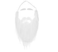 Alasum Santa Claus Play Beard And Eyebrow Set Performance Cosplay Beards And Eyebrows Set, Fake Mustache for Christmas Parties, Role-playing, Themed Events