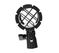 Alasum Shock Mount Accessories Mic Vibration Holder for Desktop Microphone Mic Shook Clip in Black for Music and Gaming Scenarios Plastic Material Supply for Stability