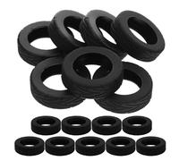 Alasum Silicone Luggage Wheel Covers for Business Trips and Leisure and Silent Travel Protective Casters 16pcs Black with Smooth Performance and Silent Travel for Suitcase Rotating Wheels