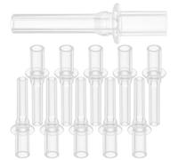 Alasum Silicone Straw Tips 10pcs Replacement Straws for Water Bottle Detachable Straw Reusable Silicone Cut Short to Fit Any Big Jug Bottle