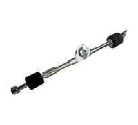 Alasum Silver Metal Drum Cymbal Mounting Arm with Extended Length Fits Most Cymbal Boom Arm Holder Standards and Drum Kit for Tours and Live Venues