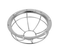 Alasum Silver Metal Iron Wire Bulb Guard Lamp Shade Protector Explosion-Proof and Easy to Install for Fixtures and Light Bulbs Suitable for Workshop Use