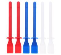 Alasum Smear Glue Spreader DIY Leathercraft Tool Handheld 6pcs with Flexible Tip Simple to Use with Comfortable Grip Shape Random Color for Pu-Leather and Wood for Crafts and Working