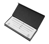 Alasum Snake Gender Detector Probes Set Simple Tool Stainless Steel 6pcs Sturdy Silver for Reptiles and Snakes Crawling Supplies