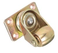Alasum Steel Piano Caster Single Wheel 57mm Height High Hardness Metal Sliding Caster Accessory for Upright Piano Moving and Furniture Rolling