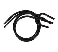 Alasum Stethoscope Accessories with Universal Compatibility and Enhanced Sound Clarity 2pcs Black Pvc Y-shaped Tubing for Examinations in Busy Environments